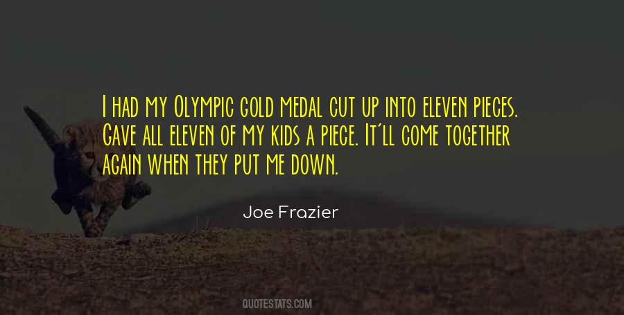 Olympic Gold Medal Quotes #1735754