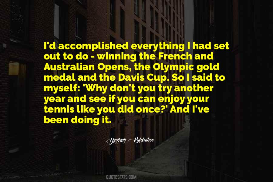 Olympic Gold Medal Quotes #1850162