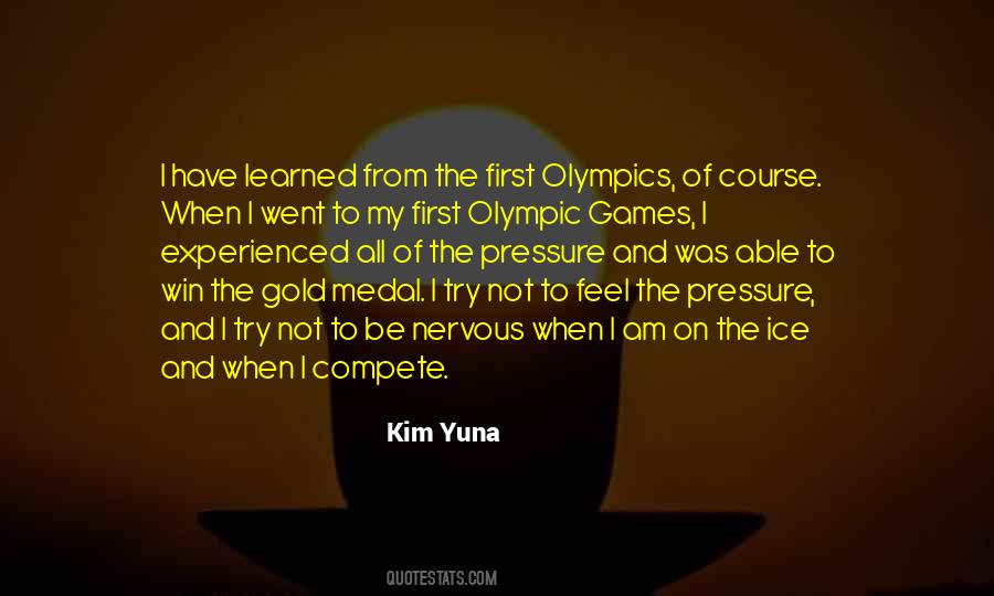 Olympic Gold Medal Quotes #443970