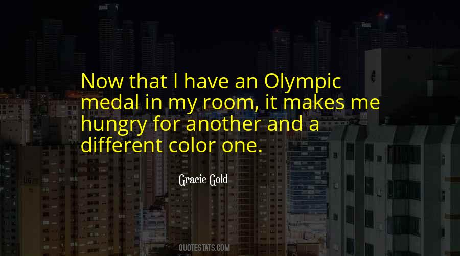 Olympic Gold Medal Quotes #695428