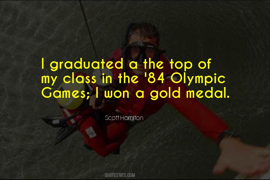 Olympic Gold Medal Quotes #922376