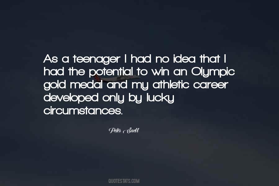 Olympic Medal Quotes #1301969