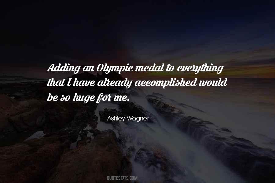Olympic Medal Quotes #1368257