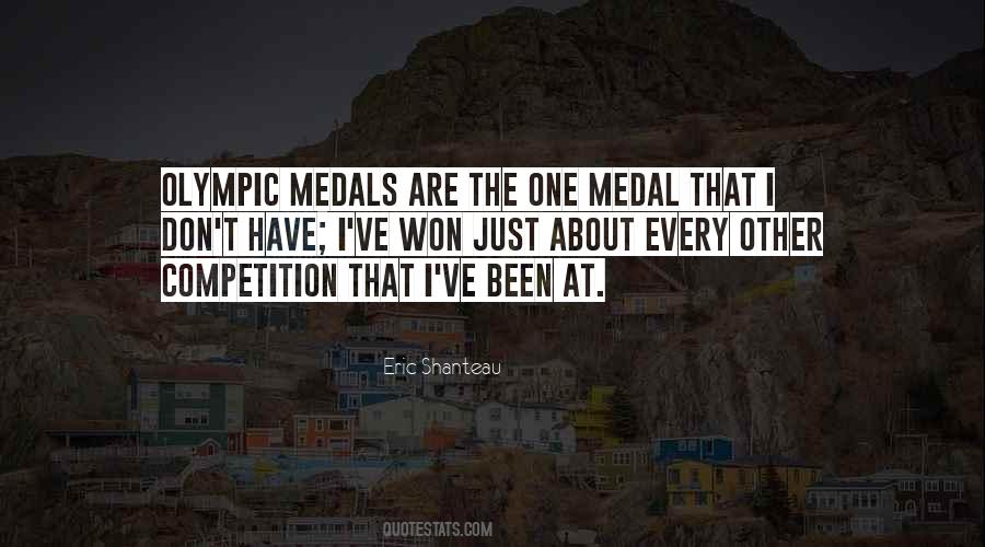 Olympic Medal Quotes #241877
