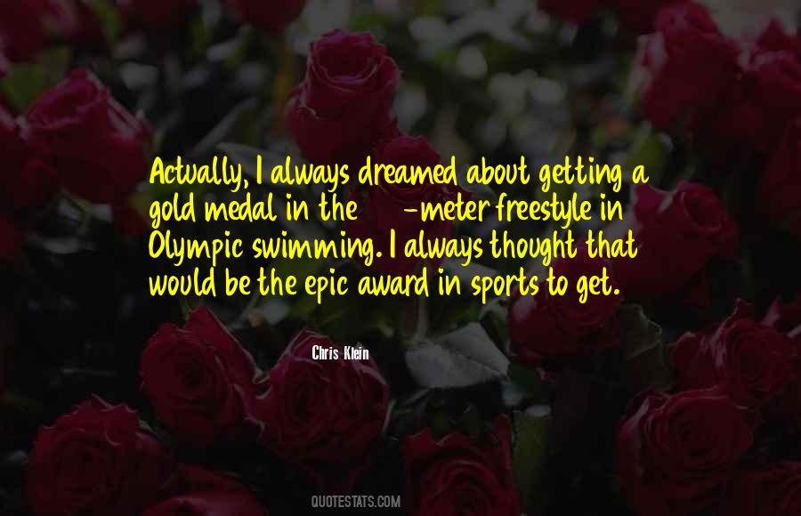 Olympic Medal Quotes #940812