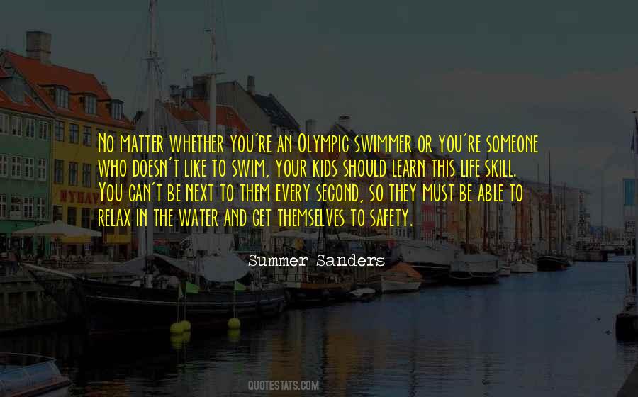 Olympic Swimmer Quotes #1874891