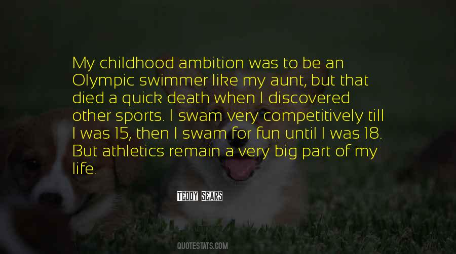 Olympic Swimmer Quotes #770553