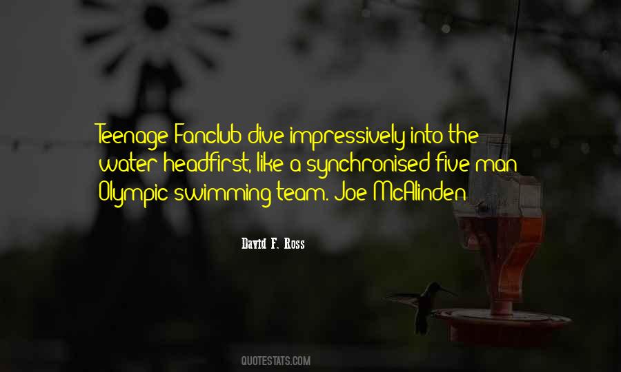Olympic Swimming Quotes #656488