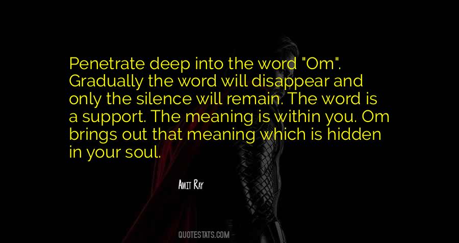 Om Chanting Quotes #1755067