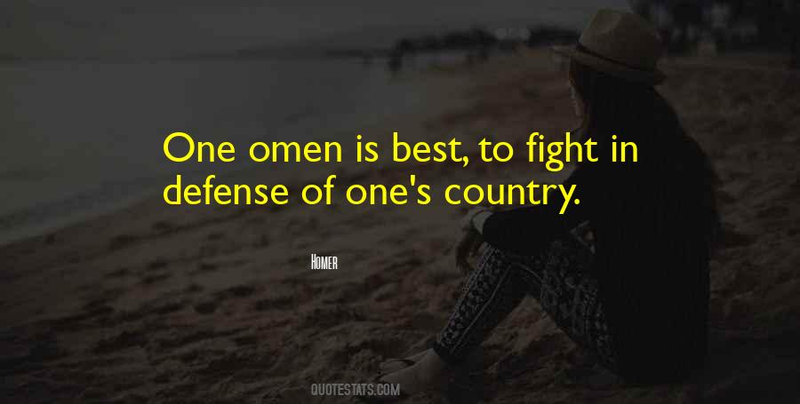 Omen Quotes #812282