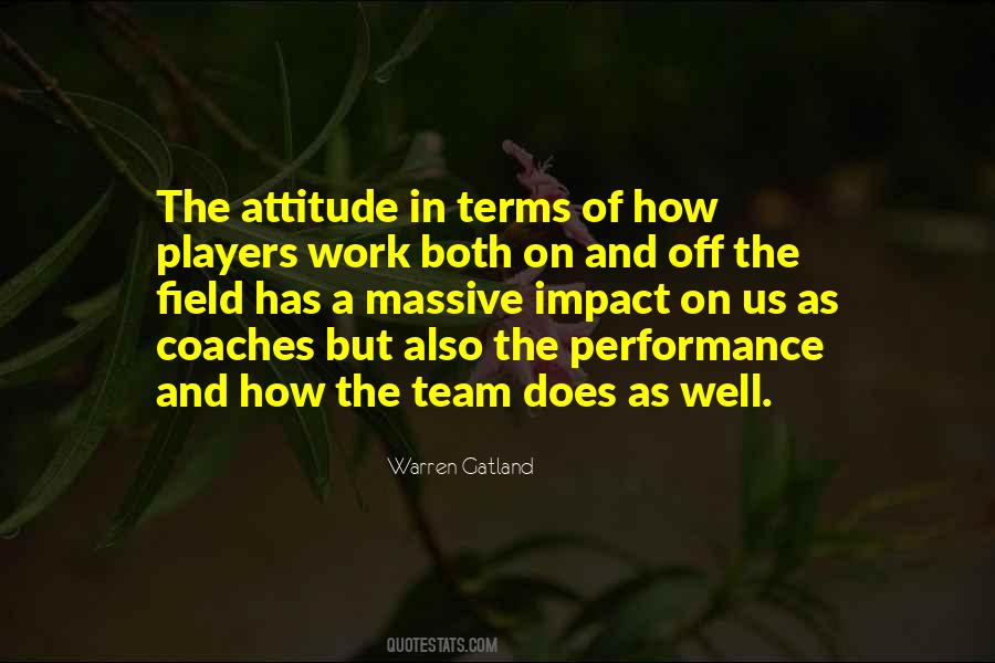 On And Off The Field Quotes #304184
