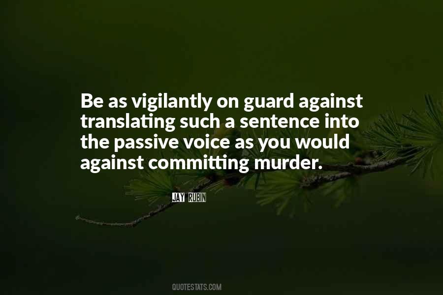 On Guard Quotes #1715704