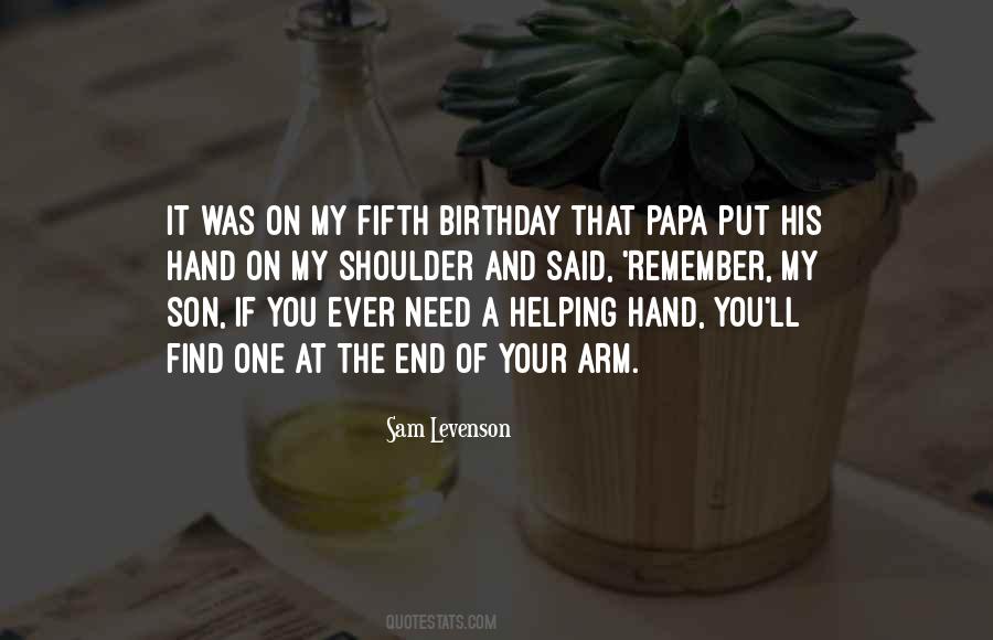 On His Birthday Quotes #1668676