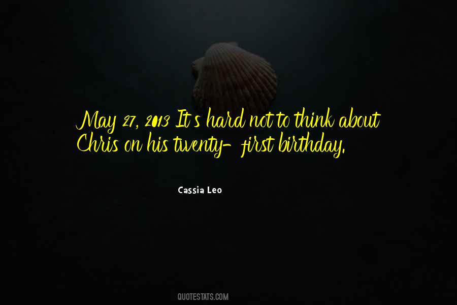 On His Birthday Quotes #961149