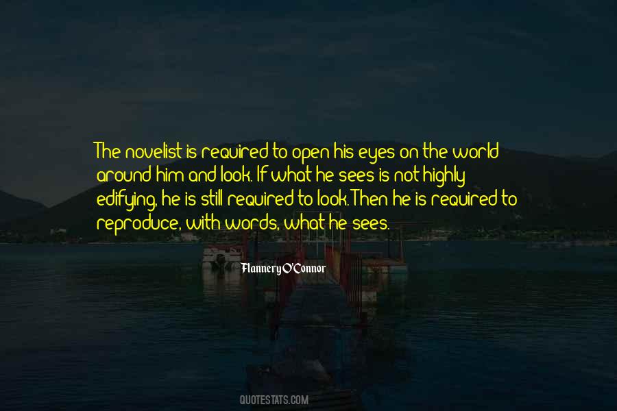 On His Eyes Quotes #167351