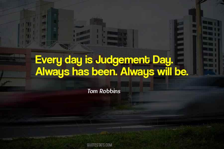 On Judgement Day Quotes #641815