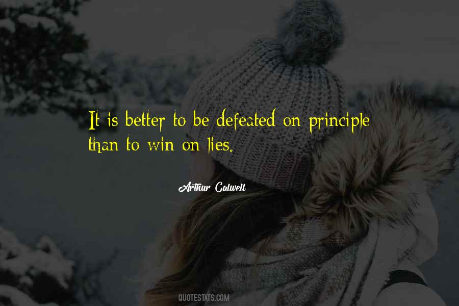 On Lies Quotes #1445679