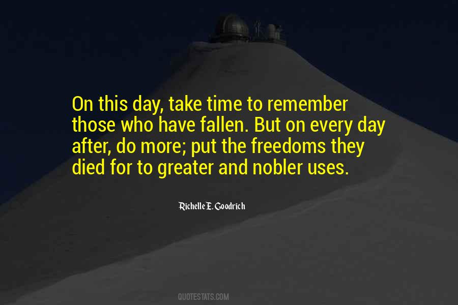 On Memorial Day Quotes #1665037