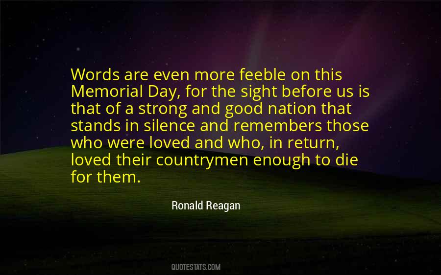 On Memorial Day Quotes #767969