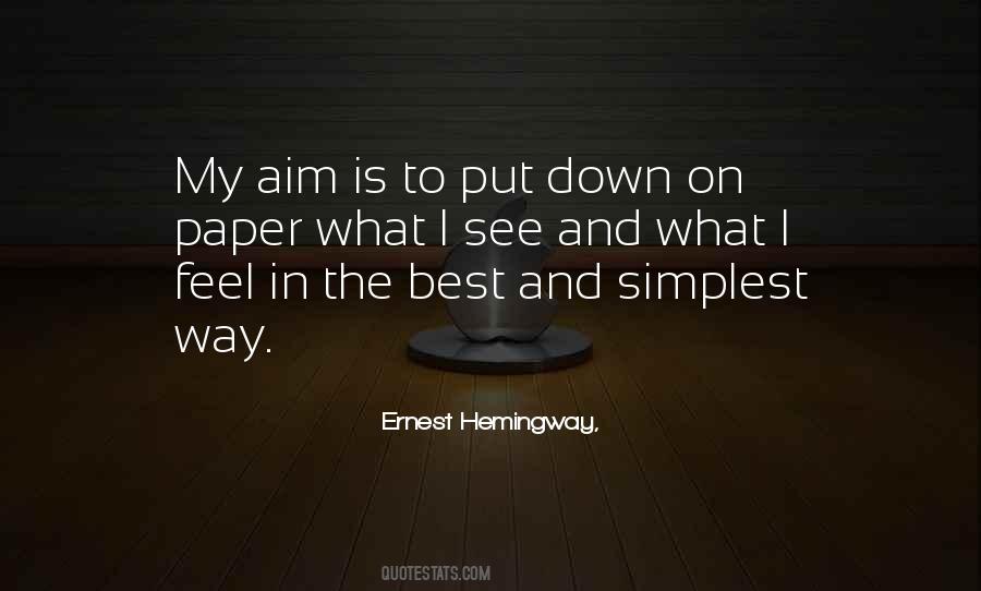 On My Way Down Quotes #374531