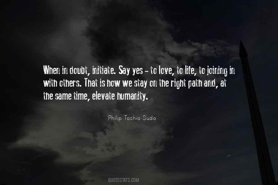On Right Path Quotes #1033914