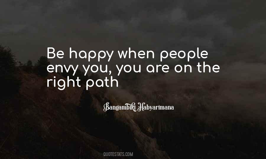 On Right Path Quotes #1085822