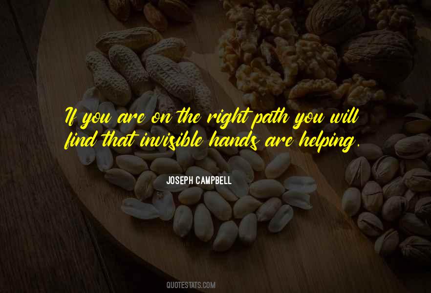 On Right Path Quotes #18141