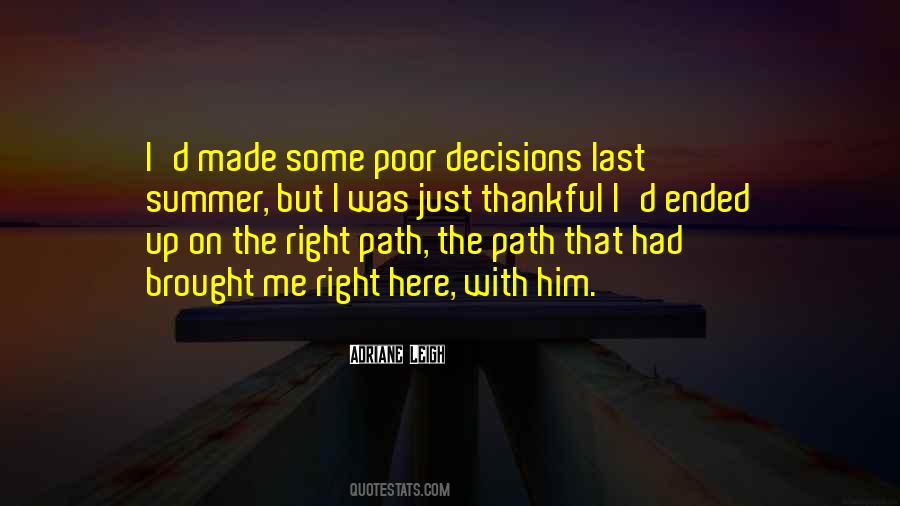 On Right Path Quotes #232847