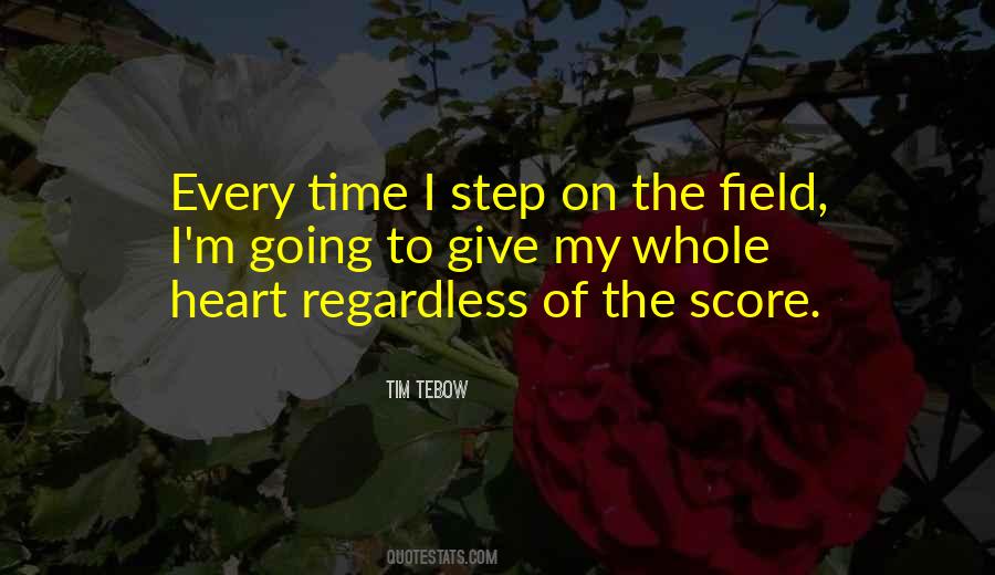 On The Field Quotes #1001174