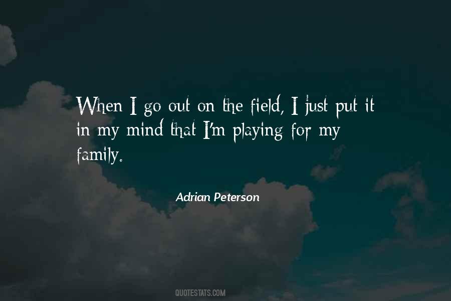 On The Field Quotes #1330973