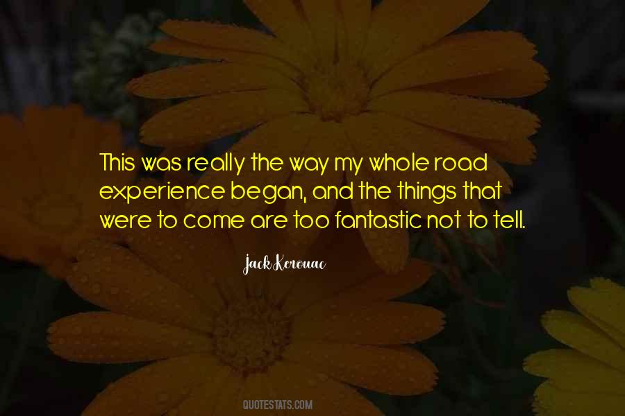 On The Road Kerouac Quotes #776427