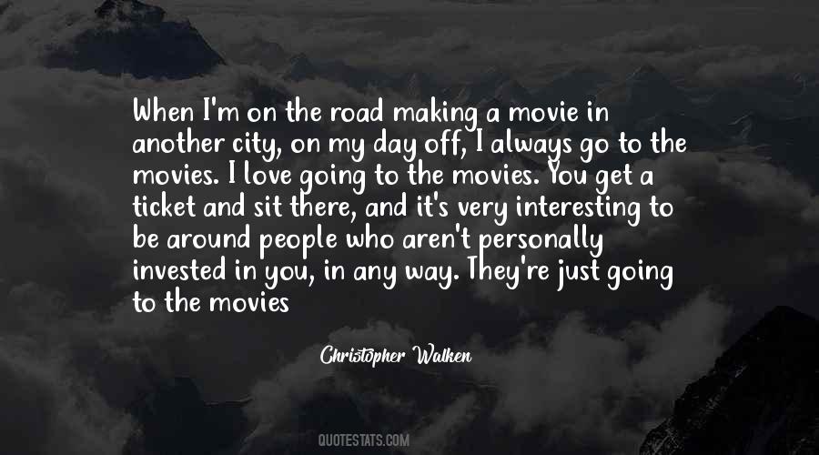 On The Road Movie Quotes #997483