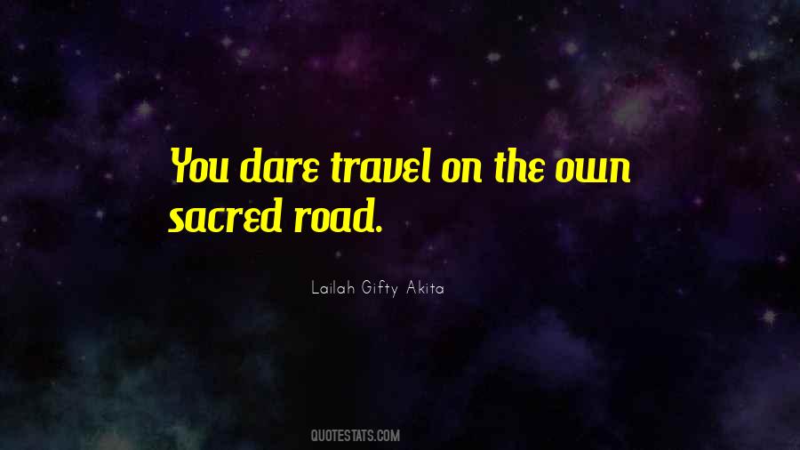 On The Road Travel Quotes #438262