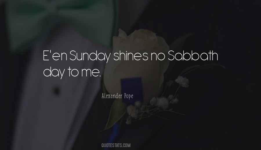 On The Sabbath Day Quotes #1727698