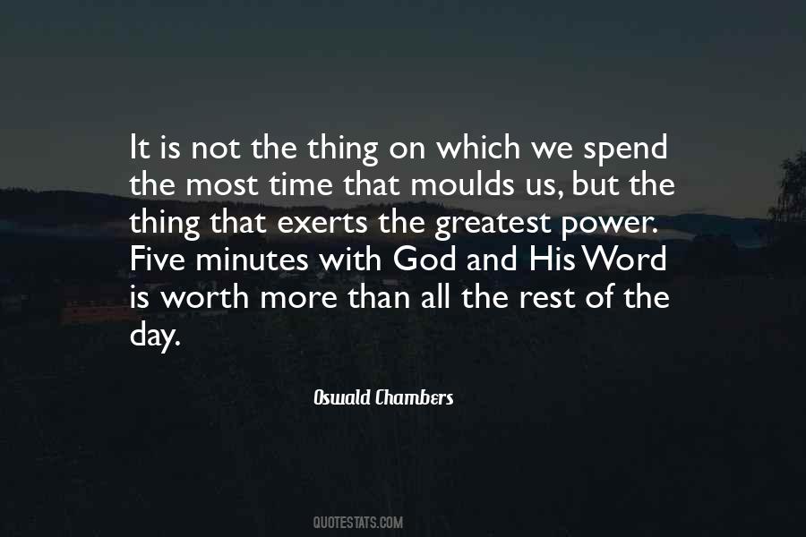 On Time God Quotes #115374