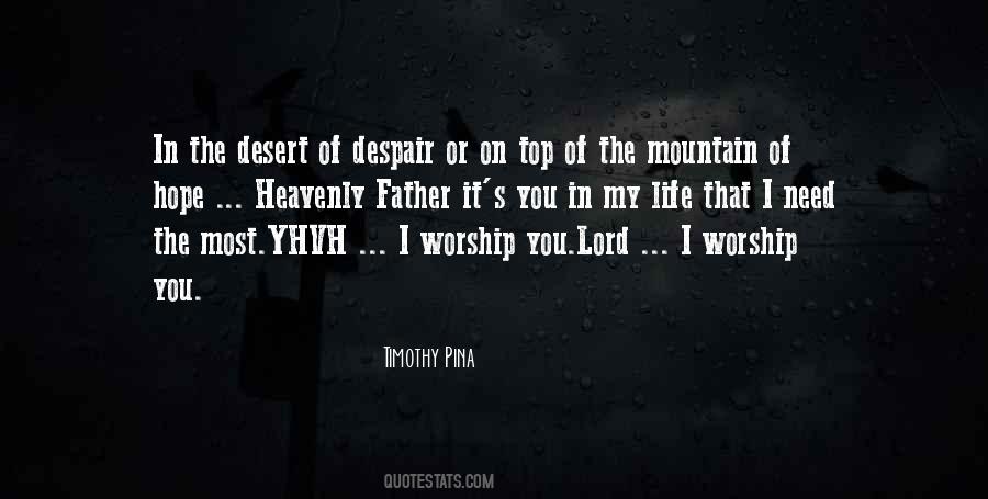 On Top Of Mountain Quotes #577036