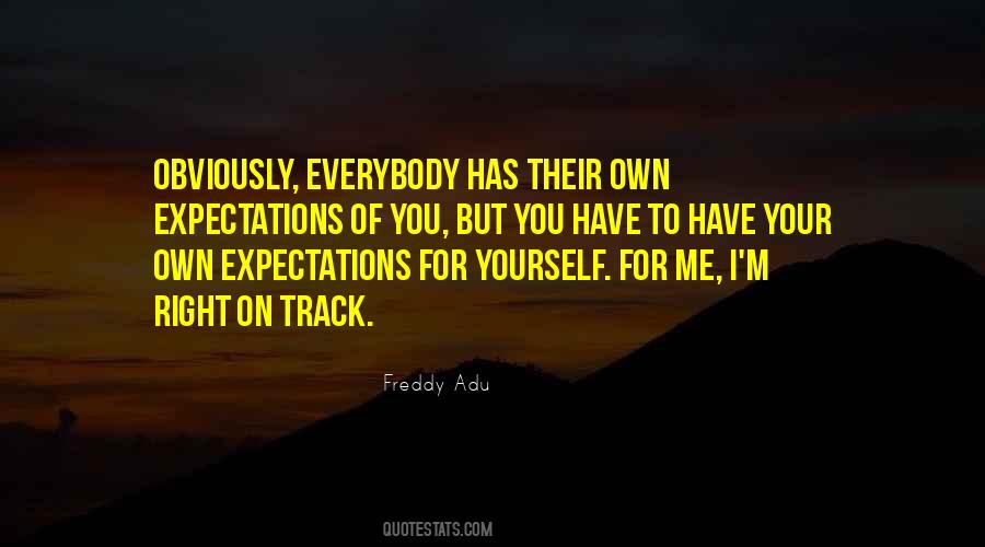 On Track Quotes #487680