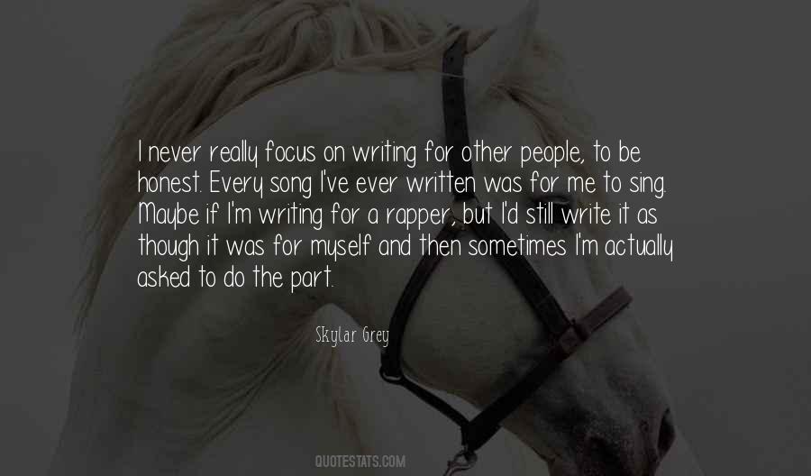 On Writing Quotes #1580930