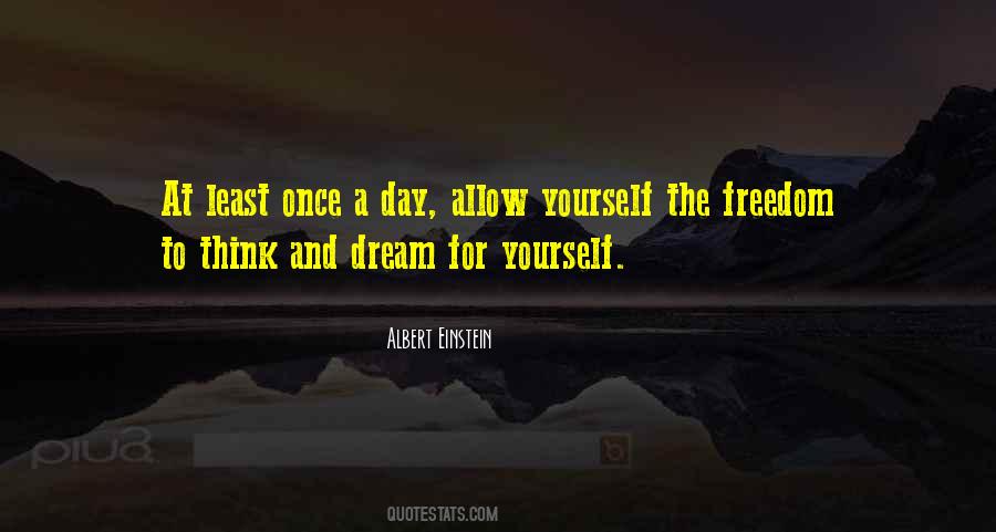 Once A Dream Quotes #1189564