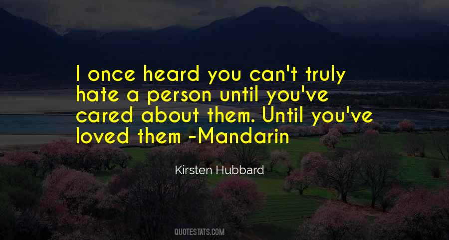 Once Cared Quotes #1131982