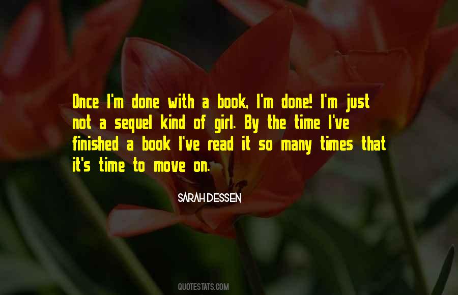 Once I'm Done Quotes #1022670