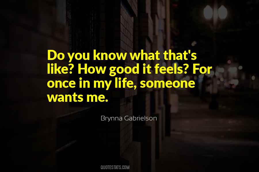 Once In My Life Quotes #1113677