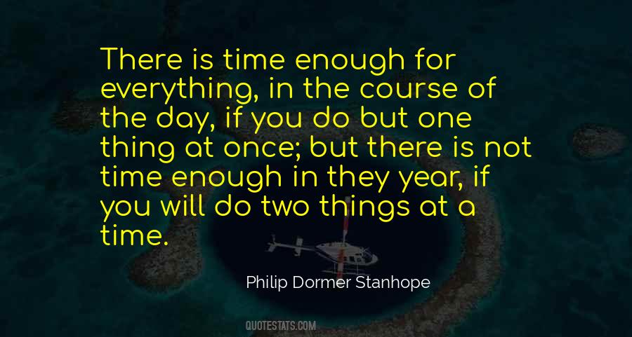 Once Is Not Enough Quotes #11912