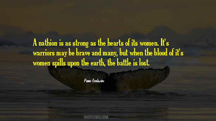 Quotes About Brave Warriors #24244