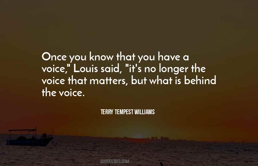 Once You Know Quotes #520087