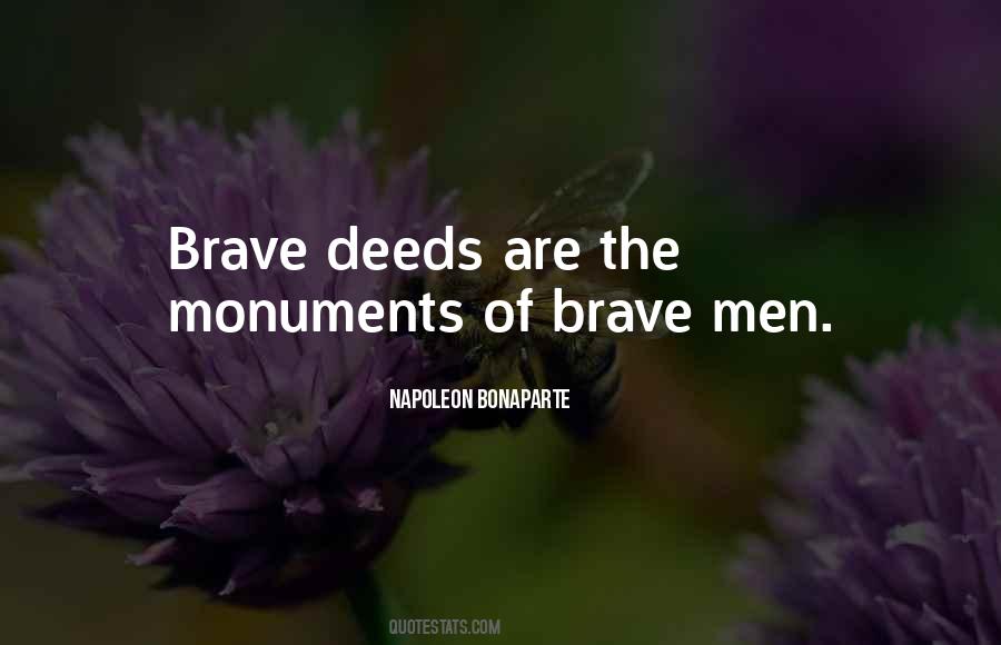 Quotes About Brave Men #1354761