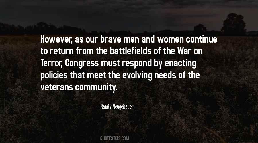Quotes About Brave Men #776029