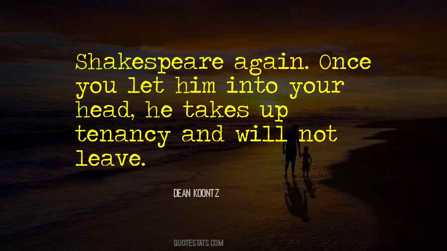 Once You Leave Quotes #1277416