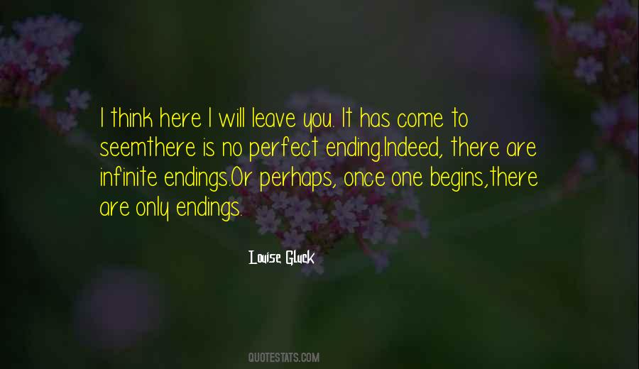 Once You Leave Quotes #270714