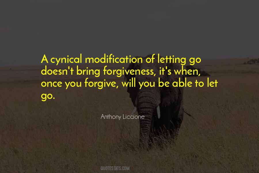 Once You Let Go Quotes #1631672
